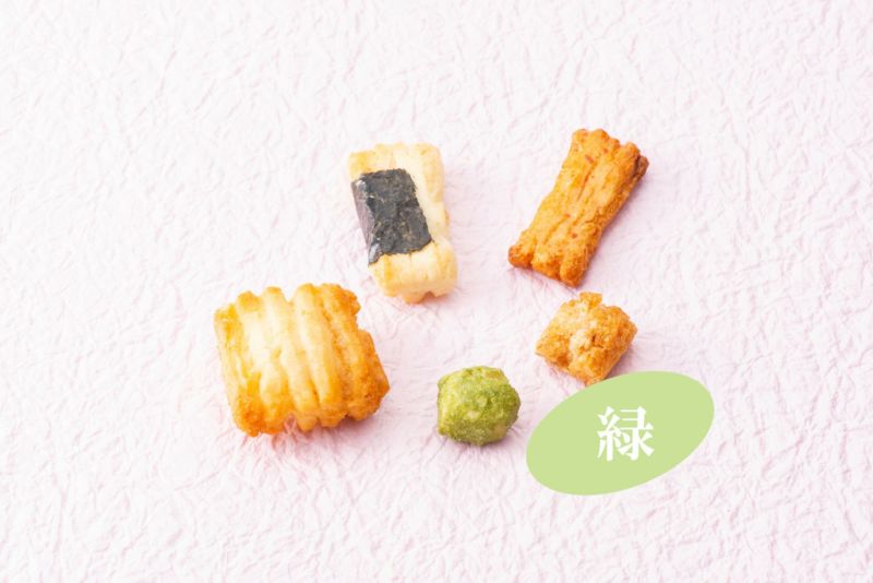 【ゆっかんこ】 おかき はな咲くさく(HS-10) | がんこ職人オンラインショップ